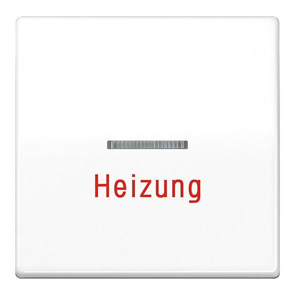 JUNG Wippe Aufs.Heizung/Notsch. für beleuchtb.Taster AS 591 H WW